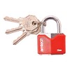 Amtech T0703 30mm Rhombic Chrome Plated Iron Padlock