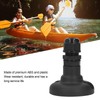 2Pcs Kayak Canopy Mounting Base ABS Plastic Boat Sun Shade