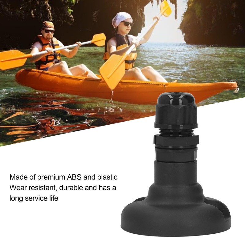 2Pcs Kayak Canopy Mounting Base ABS Plastic Boat Sun Shade