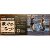 SPRI Home Gym Kit (Jump Rope Push-Up Bar AB Wheel