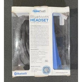 NoiseHush N700M Bluetooth Single Ear Headset & Mic - Black