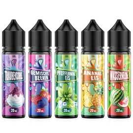 Aroma Concentrate 5 x 20 ml, Intensive Food Flavouring, Ideal for Baking, Food and Drinks, Also for Nebulisers, Mist Machines, etc. 5 Pieces