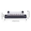 FONGKNOX Set of 12V to 48V 150A Busbar 6-Way 6