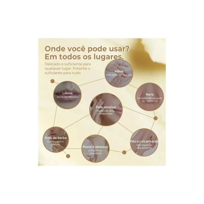 Crema Facial Oukeya Hidratante con Sebo y Miel para Piel