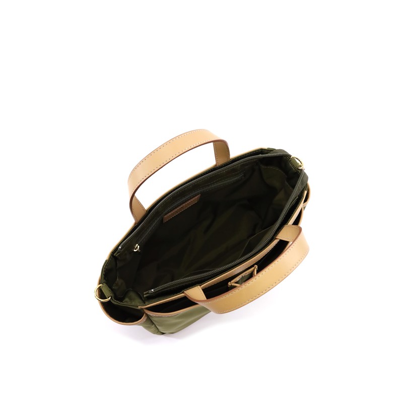 Lanvin Collection 61-6001 2-Way Shoulder Bag, Poche, Khaki