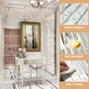 Diflart 5.7 Sq.ft Mirror Backsplash Tiles for Kitchen, Silver Subway,