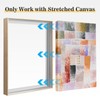 Akfado Floater Frame for 16x20 Canvas Paintings, 1.5" Deep DIY