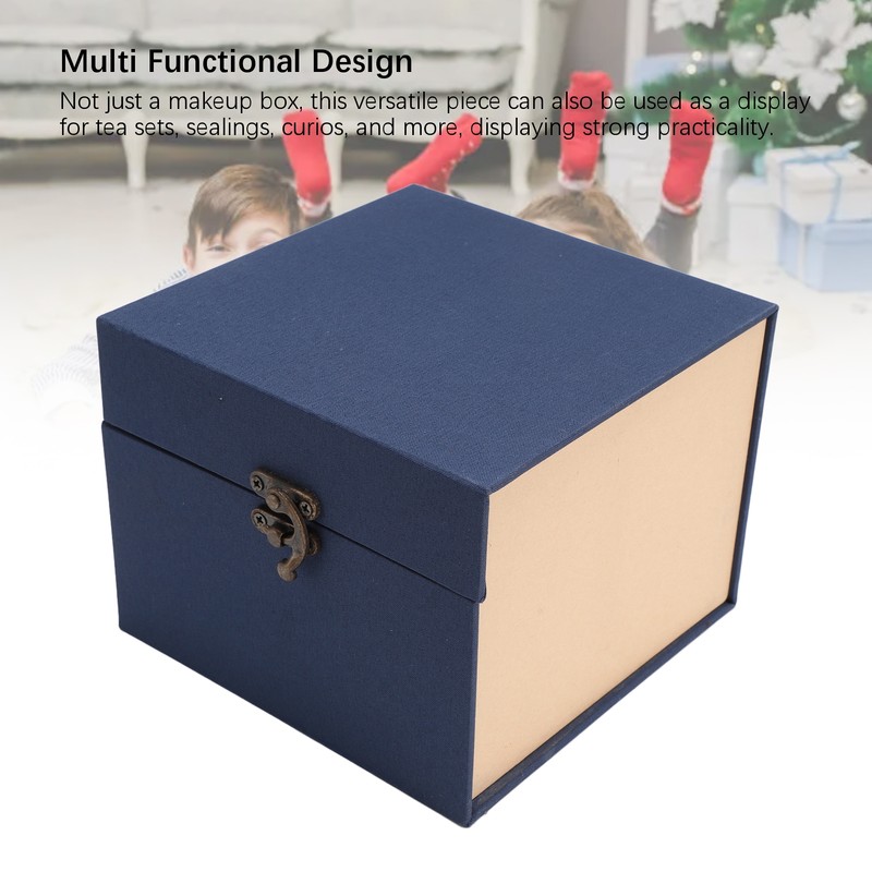 Ball Jointed Doll Head Storage Case Linen Fabric Protective Carrying