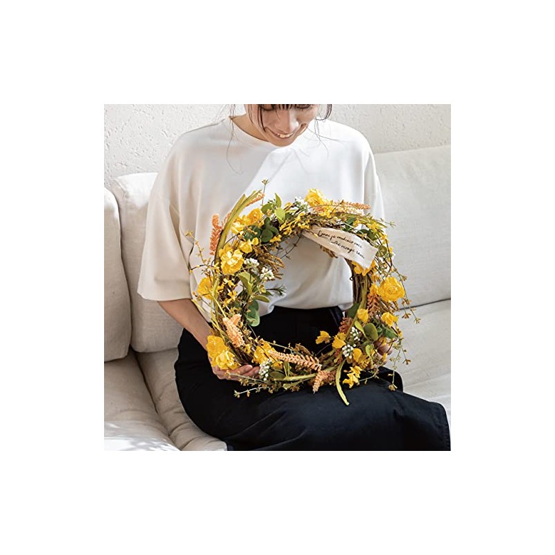 HEADS ZAR-NW2 Head Wreath Diameter Approximately 14.6 x 3.9 inches