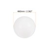 sourcing map PA Nylon Solid Plastic Balls 60mm G3 Precision