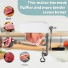awagas Commercial Manual Meat Tenderizer Machine, Heavy Duty Meat Cuber,