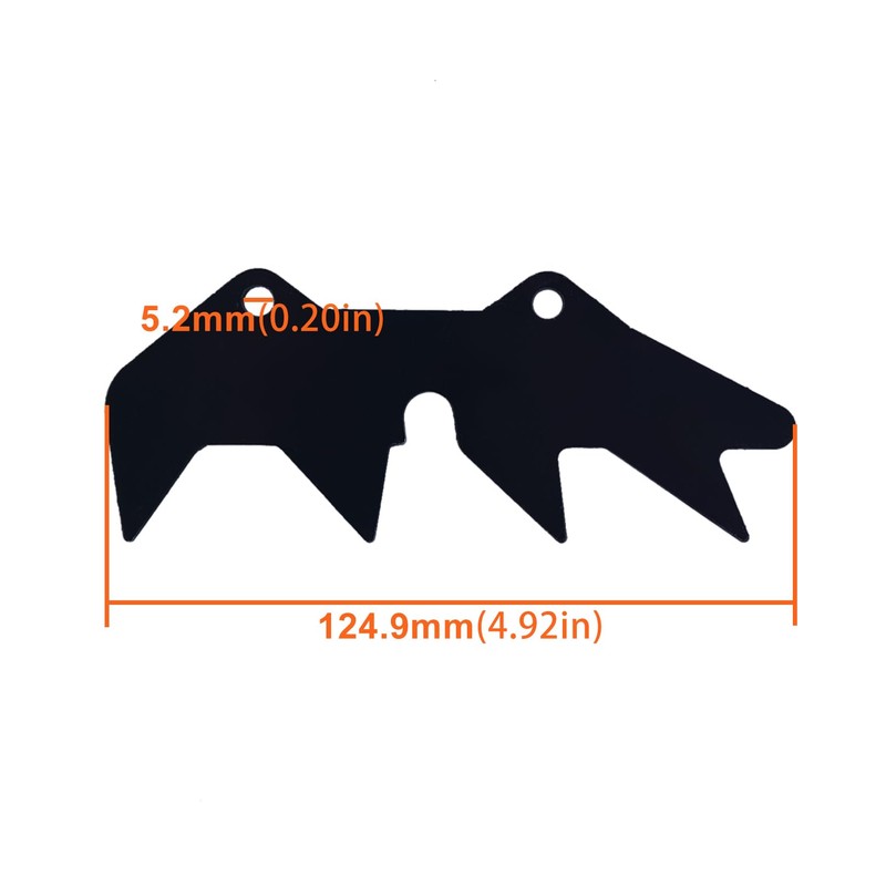 Mtanlo Felling Dog Bumper Spike Kit for Husqvarna 266 266SE