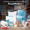 Shop4Mailers 6 x 9 Clear Plastic Flat Poly Bags with