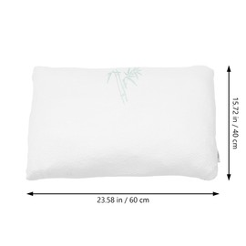 Holibanna 2pcs Replacement Pillow Case for Neck Pillow Zippered Pillow Encasement Cover Soft Pillow Protector for Cervical Pillow Latex Pillow