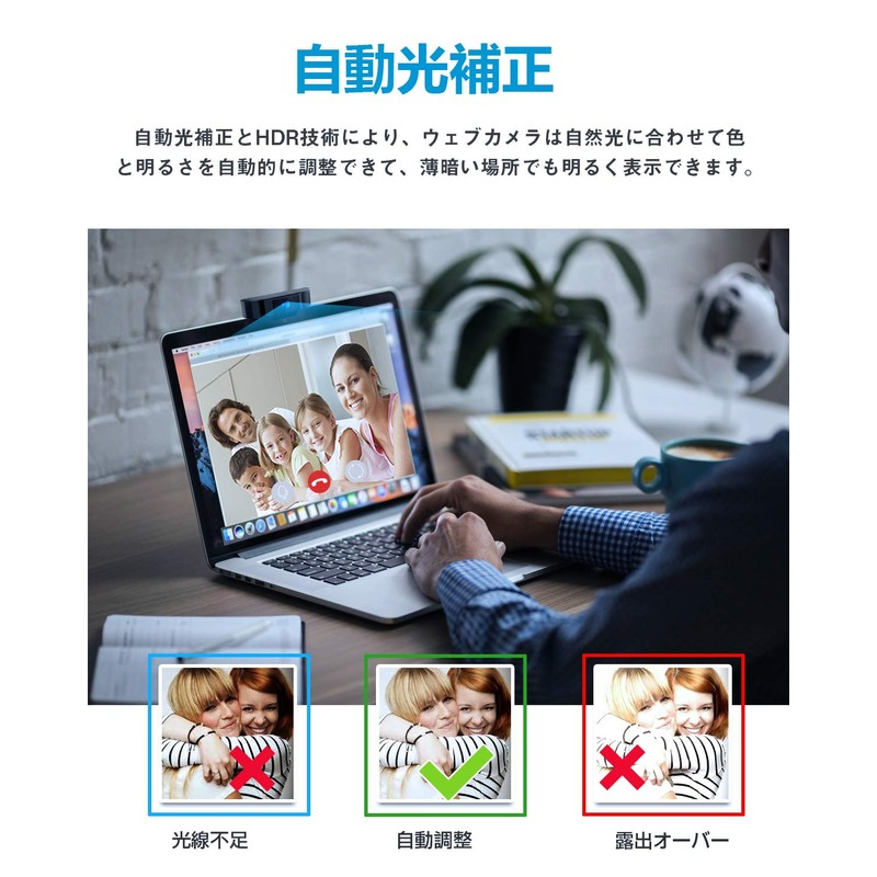 Wowcam USB Webcam, Computer Camera, 2 Megapixels, Web Camera, 1080P,