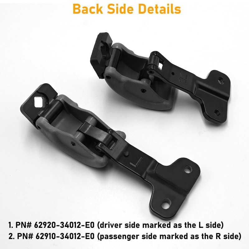 Rear Quarter Window Latch Compatible with Toyota Pickup Hilux 1989-1997