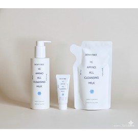 Deweytree High Amino All Cleansing Milk Large Capacity Refill Special Set 200ml+200ml +20ml / 듀이트리 하이 아미노 올 클렌징밀크 대용량 리필 기획세트 200ml+200ml +20ml