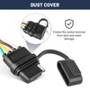 MECMO Trailer Wiring Harness for 2005-2010 Honda Odyssey 4-Way Flat