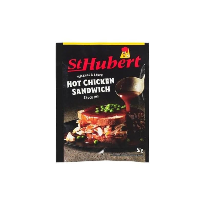 St Hubert Hot Chicken Sandwich Homestyle Gravy Mix 57g 3
