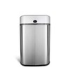NINE_STARS Infrared Motion Sensor Trash Can 21 Gal. with Auto-Open