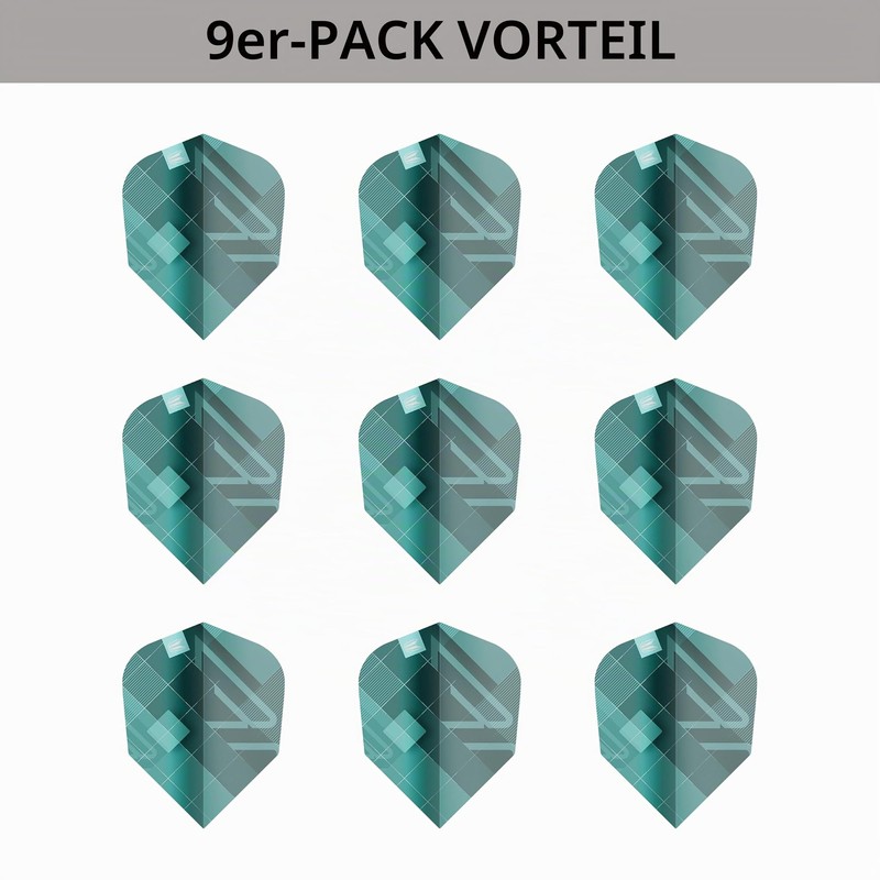 Target Darts Rove Pro Ultra Dart Flights, Pack of 9
