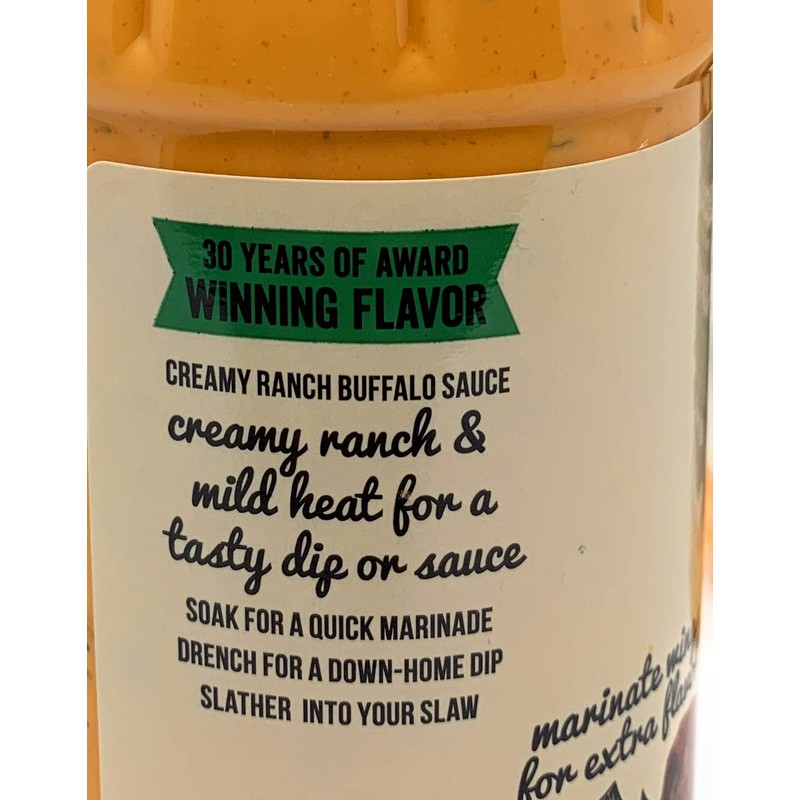 Moore Sauce Buffalo Wing Ranch, Pack of 2