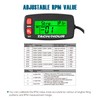 Runleader Digital Tachometer Operating Hour Counter with Alligator Clip Maintenance