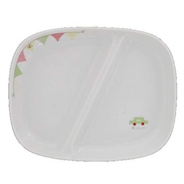 (Outlet Included) E – Kids Garland Divider Lunch Plate