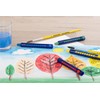 Eberhard Faber Plastic Watersoluble Wax Crayons (Box of 10)