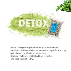 Akshit Organic Holy Basil Tea, Tulsi Loose Leaf Tea, Te De Albahaca, Dried Holy Basil Leaves, Tulsi Basil Tea, Herbal Holy Basil Tea, Non-GMO, Caffeine-Free. 5.2oz.