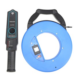 Pipe Blockage Detector Domestic Line Blockage Tester Portable Plugging Detecting Tool for Metal PVC Water Pipes (20m)