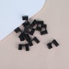 12-Pack Black Chopstick Training Kit - Family-Friendly Utensil Holders with