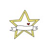CafePress Star with Banner Sticker Rectangle Bumper Sticker Car Decal