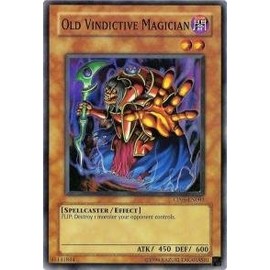 Yu-Gi-Oh! - Old Vindictive Magician (SDSC-EN009) - Structure Deck Spellcasters Command - 1st Edition - Common