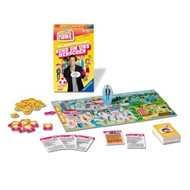 Ravensburger 22493 - Checker Tobi Around Us People - The Adventure Quiz for Children from 7 Years, Quiz & Join Game for Children and Families, for 2-4 Players
