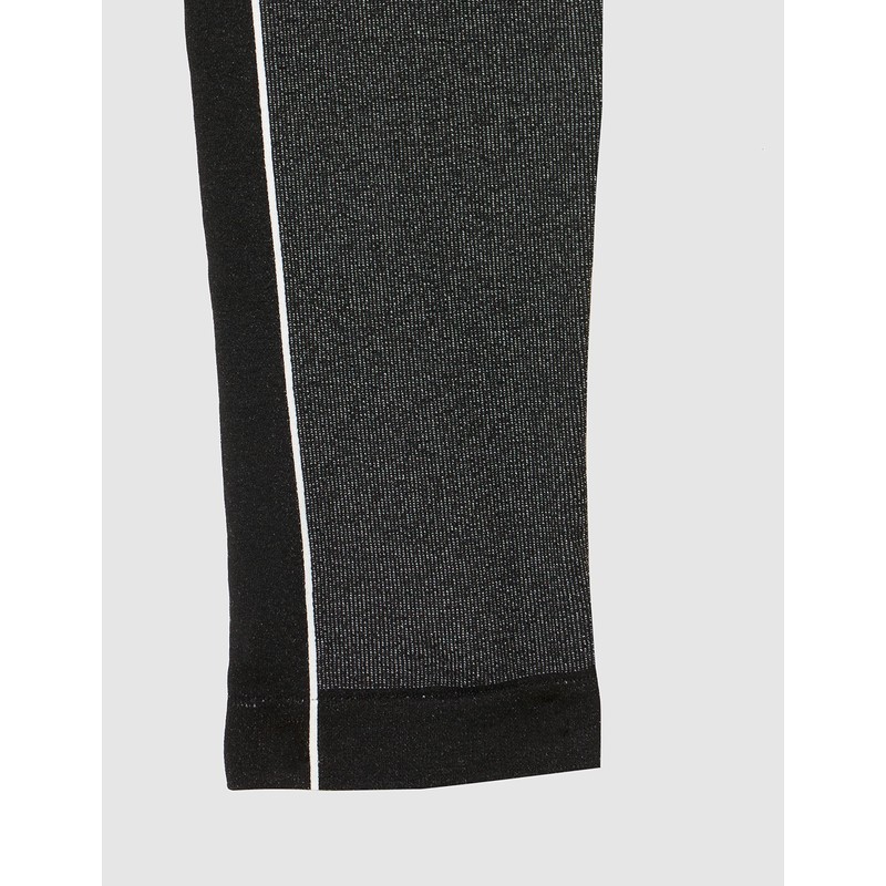 CMP - Pantaloni lunghi senza cuciture da uomo, Nero, M/L