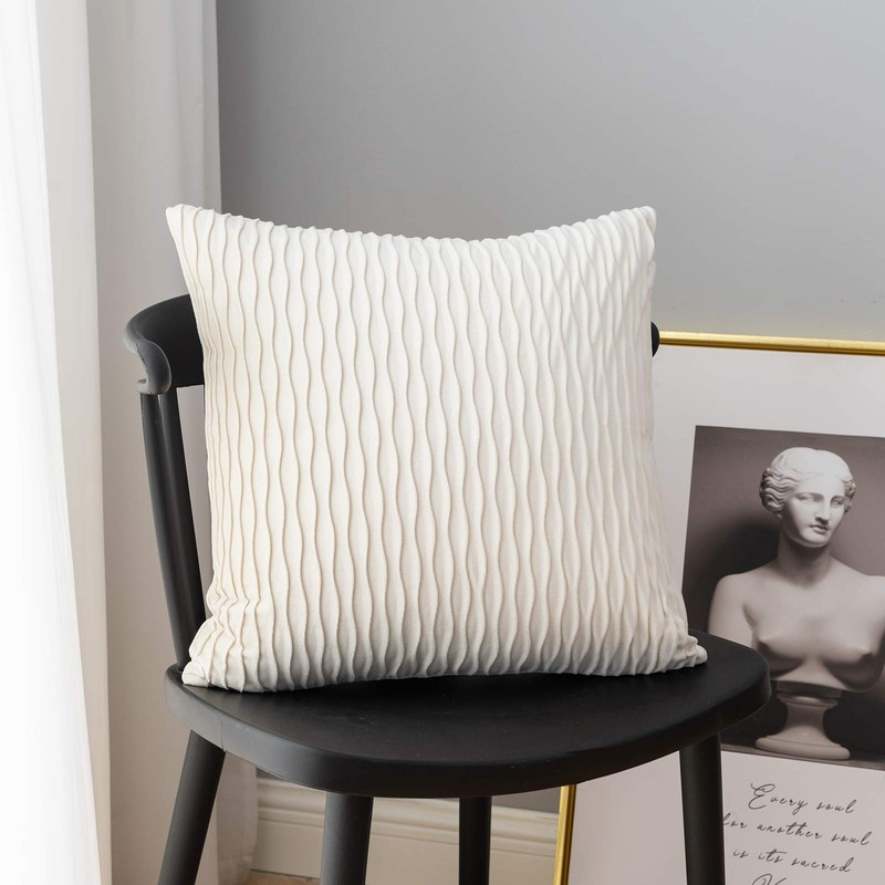 Cushion Covers Set of 2 Decorative Rectangular Square Pillow Case