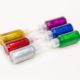 BAZIC Glitter Glue Tube Classic Color, Non-Toxic Washable Glitter Glue for Slime Paints DIY Art Crafts Party (120ml/Pack), 1-Pack