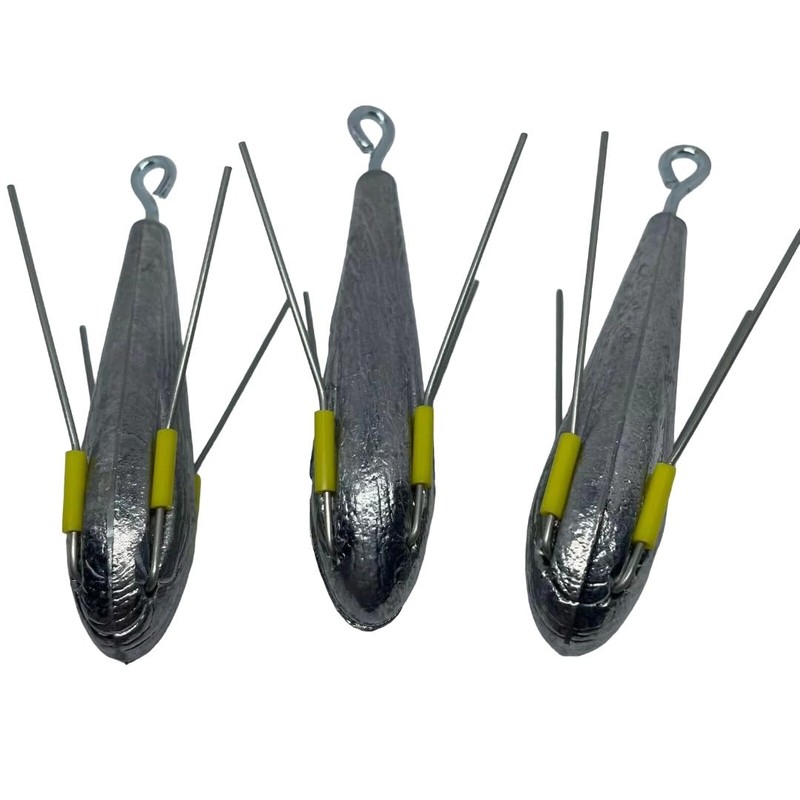 Grip Weight For Sea/Beach Fishing/gripper weights/Breakaway (5 Pack) 3oz 4oz