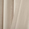 Lush Decor Belgian Flax Prewashed Linen Rich Cotton Blend Window