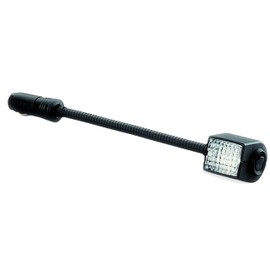 HELLA 4532021 6 1/4" Compact Halogen Map Lamp With Power Plug, Multi