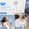 SUOMING Handheld Portable Fan Mini Hand Fan, 2000mAh USB Rechargeable