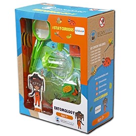 Brown Toy Box Willow Entomology STEAM Kit | Learning Resources | Science Learning Toys | STEM Geographic Educational Bugs Toys | Kids Scientific Educational Toy | Science Kits for Kids Age 6-8 8-12