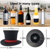 Hat Shaped Silicone Wine Bottle Stoppers – Funny Reusable Caps