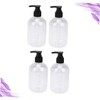 NOLITOY Multi-Purpose 350ml Lotion Jars Reusable Toiletry Bottles Travel-Friendly Containers
