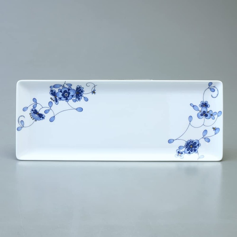 NARUMI 97154-23355 Milano Blue Plum Blossom Chintz Pattern Dinnerware Set,