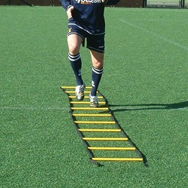 Mark Harrod 4m Speed Ladders Round Rung With Storage Bag - Perfect for Agility Training- TRA-005