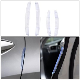 Unbranded 4× Car Door Edge Guard Scratch Anti-collision Protector Strip Cover Accessories