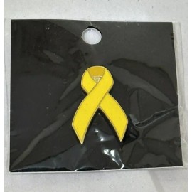 Unbranded ''Bring Them Home - NOW'' Yellow Ribbon Hostage Pin