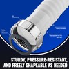 Poppstar Flexible Sink Waste Pipe for Kitchen 1 1/2" x